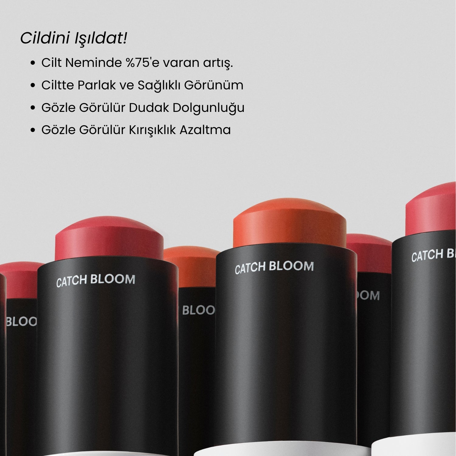 Catch Bloom Pocket Lip &amp; Cheek Stick - Peony